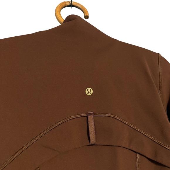 Lululemon | Define Jacket Luon Java / Gold Size 4 - Picture 9 of 12